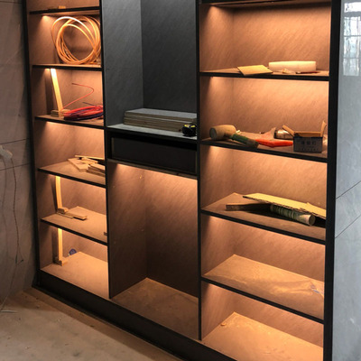 嵌入式橱柜灯感应灯条led柜底灯衣柜灯带酒柜书柜隐形嵌入层板灯