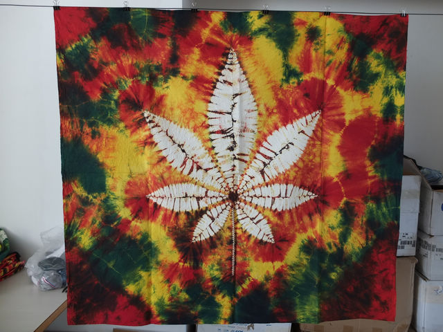 传统田园八卦麻叶叶子weed桌布挂饰布艺背景桌布