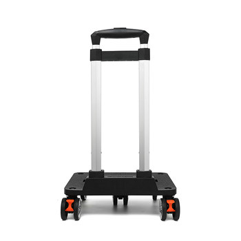 ກະເປົາເປ້ນັກຮຽນ Universal schoolbag trolley rack accessories aluminium alloy trolley foldable universal wheel trolley