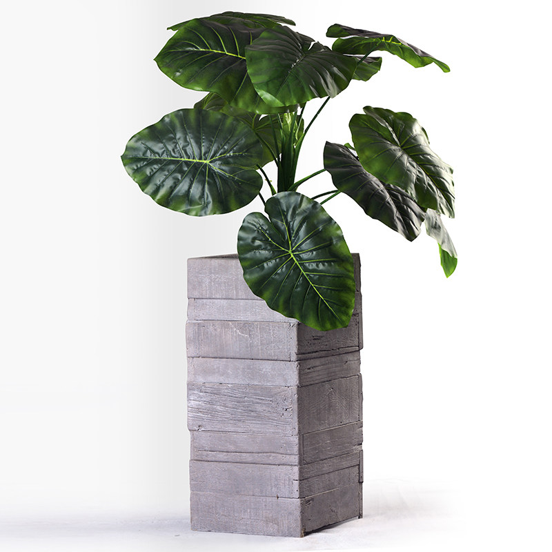 高筒正合花户外盆景绿植阳台组合四方落地花盆花盆
