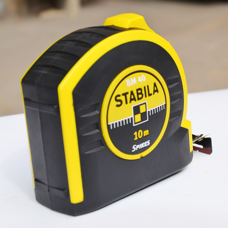 西德宝双面英制公制刻度延伸包塑钢耐磨高精度卷尺卷尺