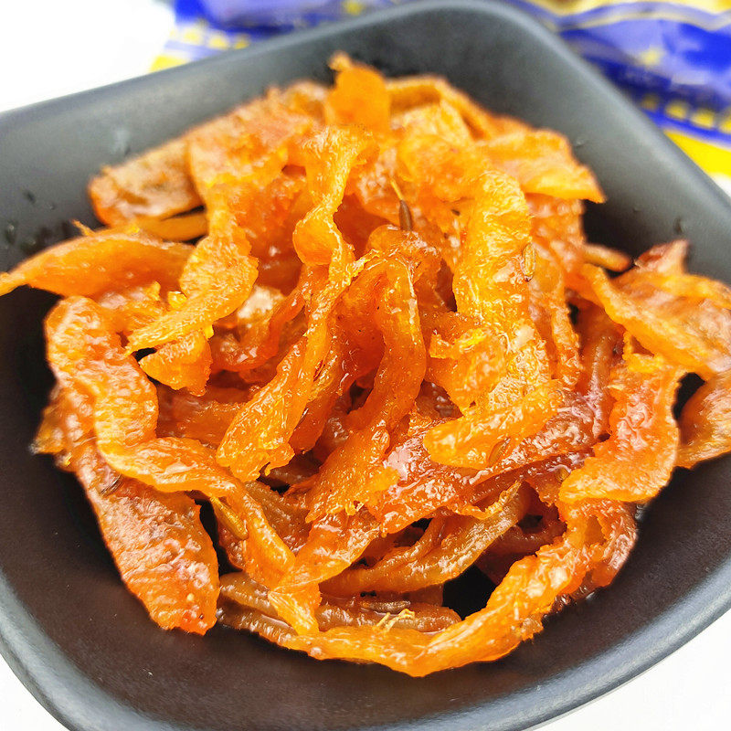 吴氏高丽系列名菜干煸鱿鱼丝豆制品辣条零食30包一份80后零食辣丝