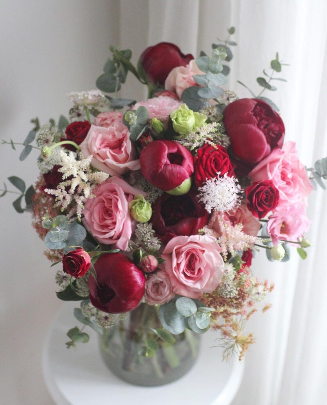 西岱岛北京同城鲜花速递新款进口口红芍药药粉玫瑰鲜花速递同城