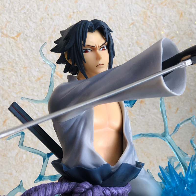 火影忍者gk千鸟佐助雷切宇智波佐助手办雕像动漫模型摆件礼物