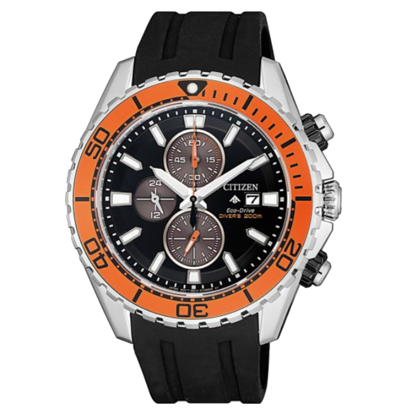 专柜正品citizen西铁城手表动能200米潜水计时男表日韩腕表