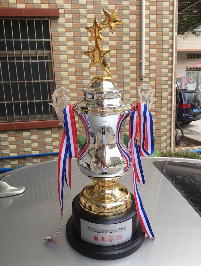 赛事五角星造型联赛星星足球篮球赛金属特大奖杯奖杯