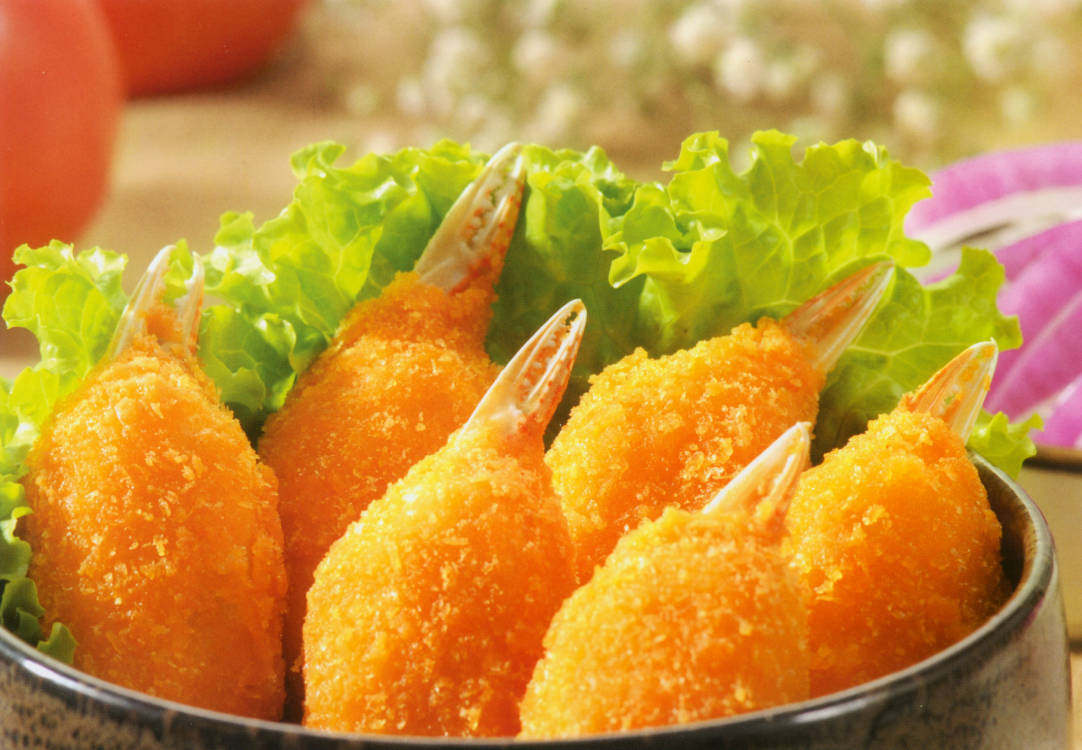 小吃亚洲渔港黄金蟹钳600g30枚简餐油炸冷冻蟹类制品