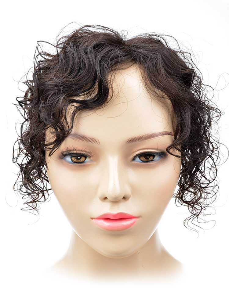 女头顶补发块遮白发蓬松无痕假发片刘海片六嘟假发商城