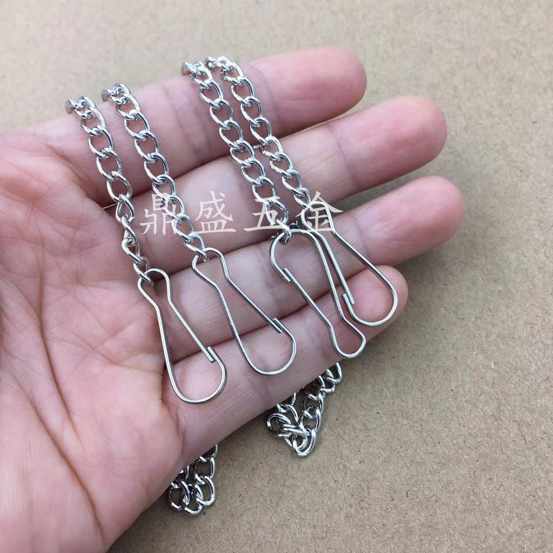 广告吊牌链吊标识kt车位门牌挂链吊链细铁链条