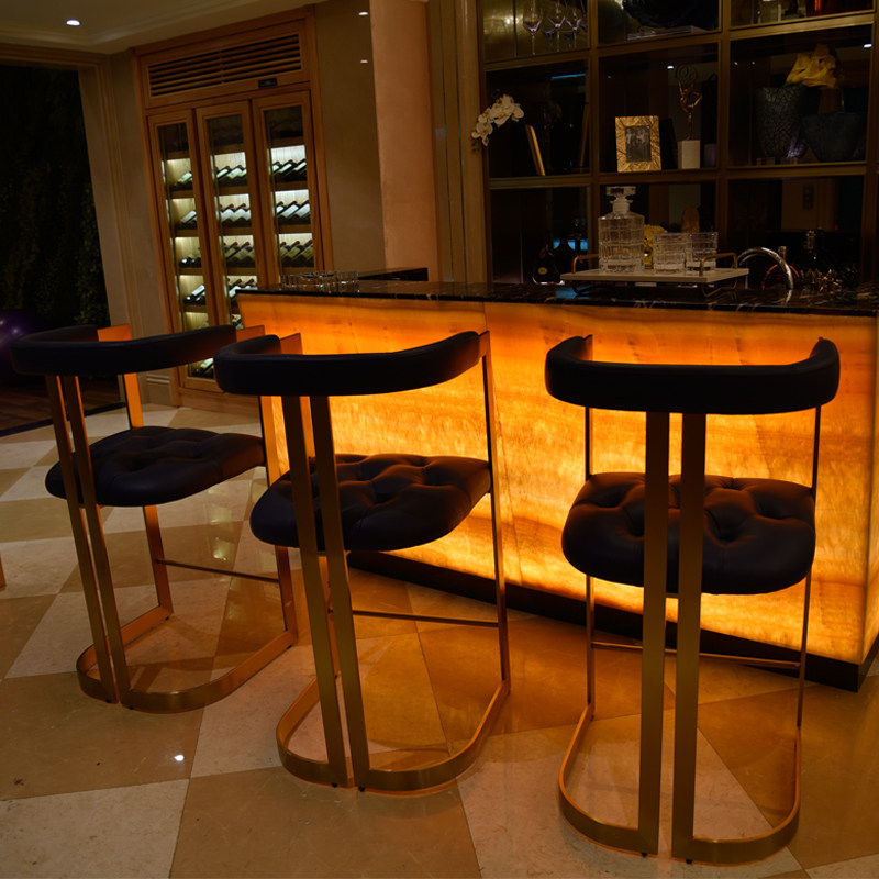 吧台云康小屋高档家用现代简约别墅咖啡厅ktv酒吧桌椅酒吧椅