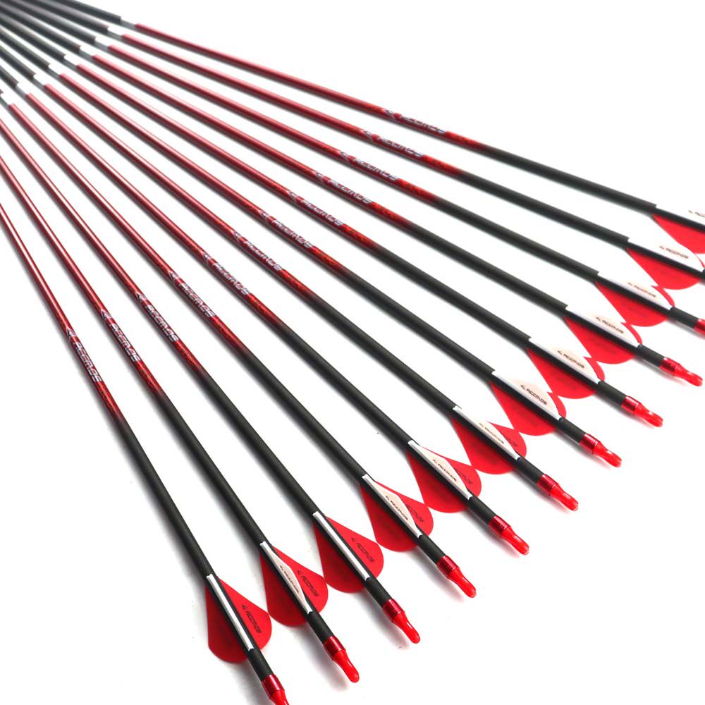 accmos新款复合弓箭3k1k纯碳准箭碳素青海飞镖