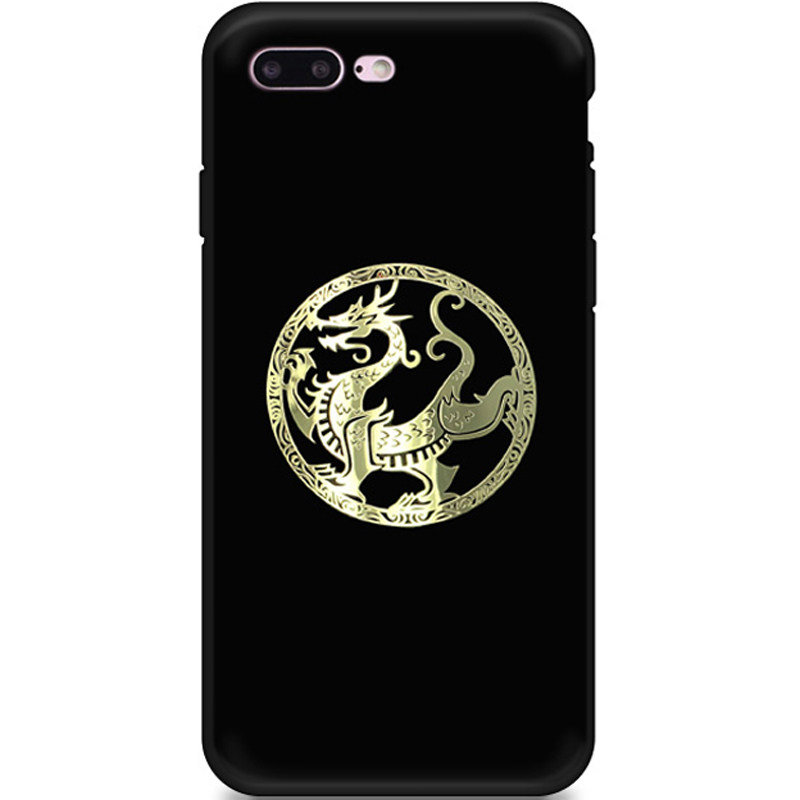 神兽四圣青龙白虎朱雀玄武手机手机贴贴纸金属贴手手机贴纸