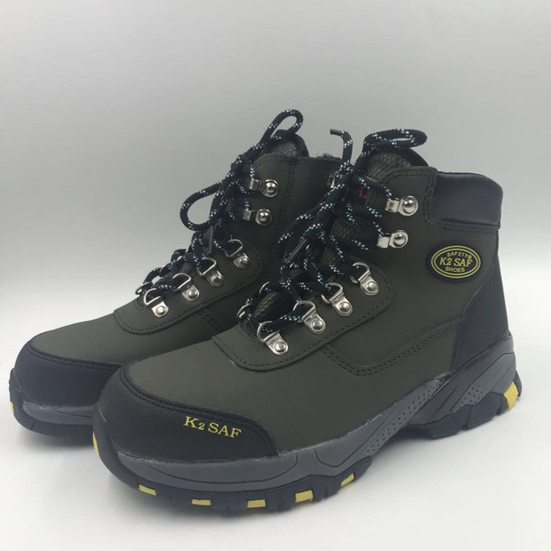 冬季出口韩国k2劳保鞋防砸钢头安全鞋高帮工防护鞋