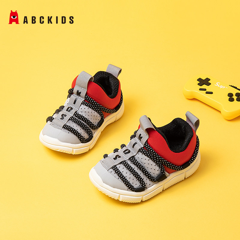 鞋子abckids童鞋2020年春新款儿童宝宝鞋男女童学步鞋