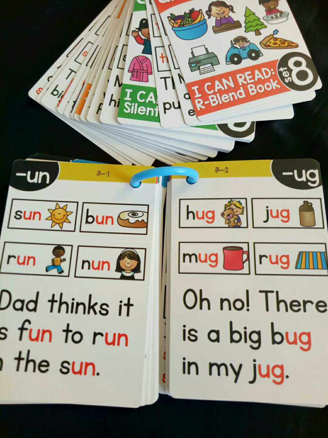 英语启蒙早教闪卡自然拼读phonicscards小达人爸妈网玩具挂图