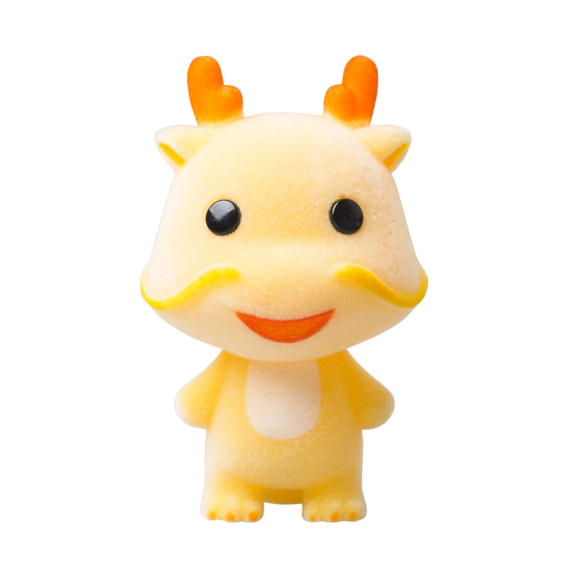 十二生肖冰箱卡通可爱3d立体属相动物小公仔耐摔冰箱磁性贴