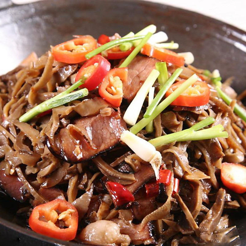 笋干湖南农家野生烟熏500g笋脯炎陵特产干货特色干货及养生干料