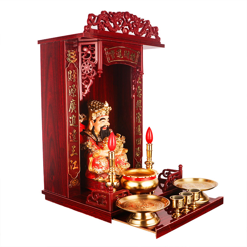 佛龛广式财神观音供桌神台立柜吊柜供台家用佛柜