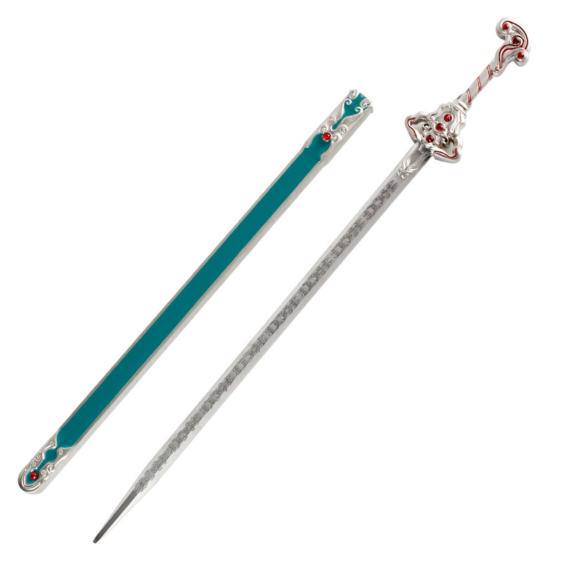 正版秦时明月典藏武器凌虚剑张良兵器大号礼盒盒装动漫挂件