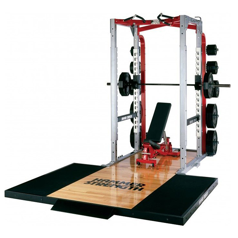 实木举重杠铃橡胶硬拉台木制练习台木木质训练力量训练器械综合型