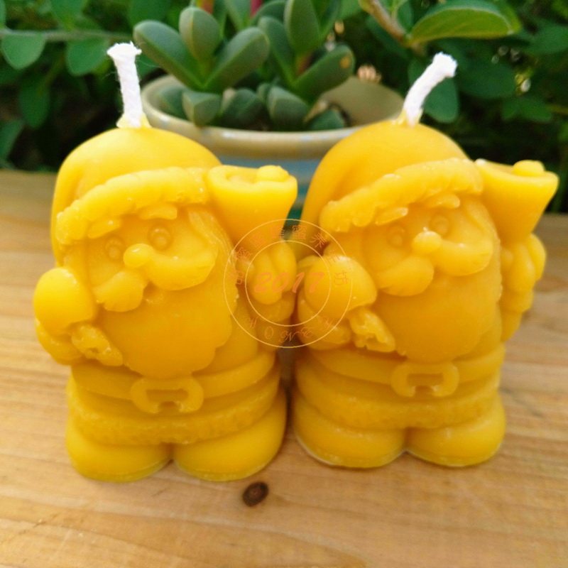 圣诞节蜡烛天然蜂蜡纯手工制作华德福教堂幼儿园祈祷工艺老人