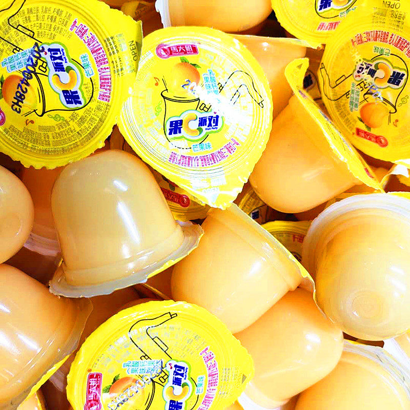 马大姐零食散装混合口味多口草莓椰子食品休闲果冻