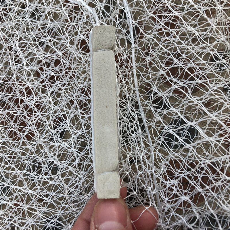 3米厘米网眼白色尼龙线夹月亮捕鱼鱼网挑网鱼网