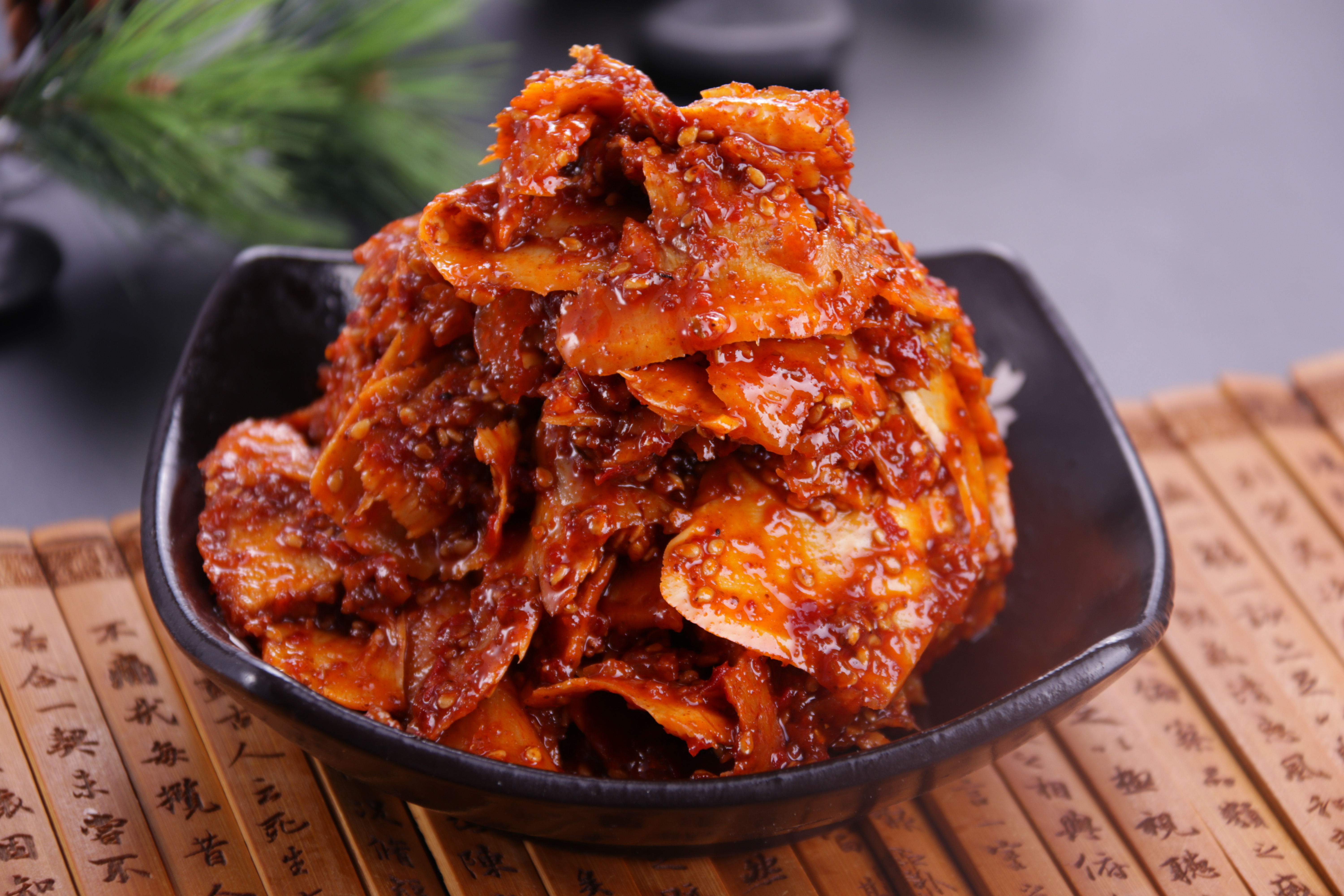 宣板好吃的牛板筋自拌小包装散装香辣新鲜延吉袋装延边500克包邮