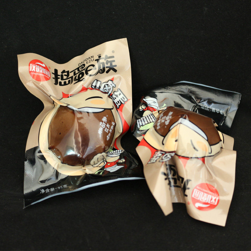 50枚整箱乡巴佬风味卤蛋五香茶叶蛋乡巴佬零食小吃整箱无壳卤鸡蛋