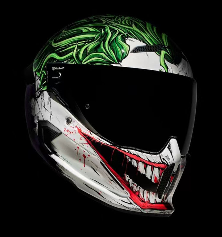 ruroc英国潮牌罗宁atlas机车头盔dc漫威联名电动车头盔