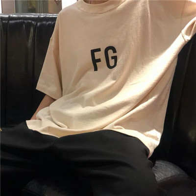 fogfearofgod短袖fg第六季主线高街男女潮流嘻哈宽松os富贵t恤