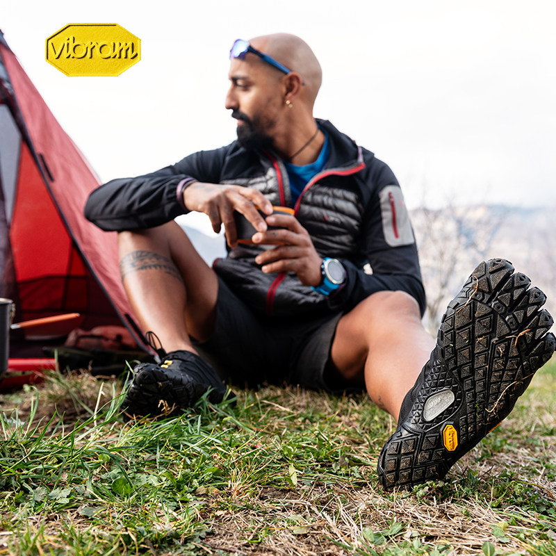 vibram五指鞋男户外登山越野训练赤足防滑耐磨越野跑鞋
