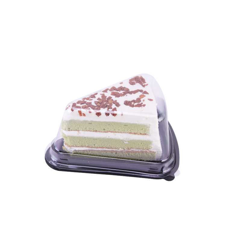 三角形蛋糕加厚6寸8寸慕斯切块芒果千层切件点心包装盒