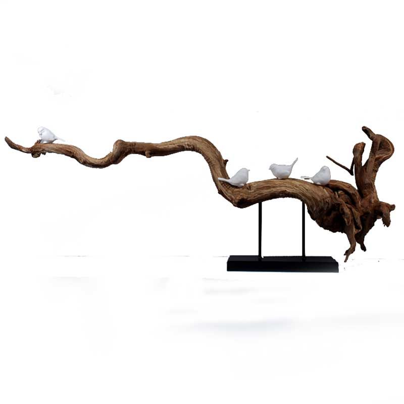 大型款尺寸枯木摆件朽木腐木树根底座木座树枝干禅意软装饰品摆件