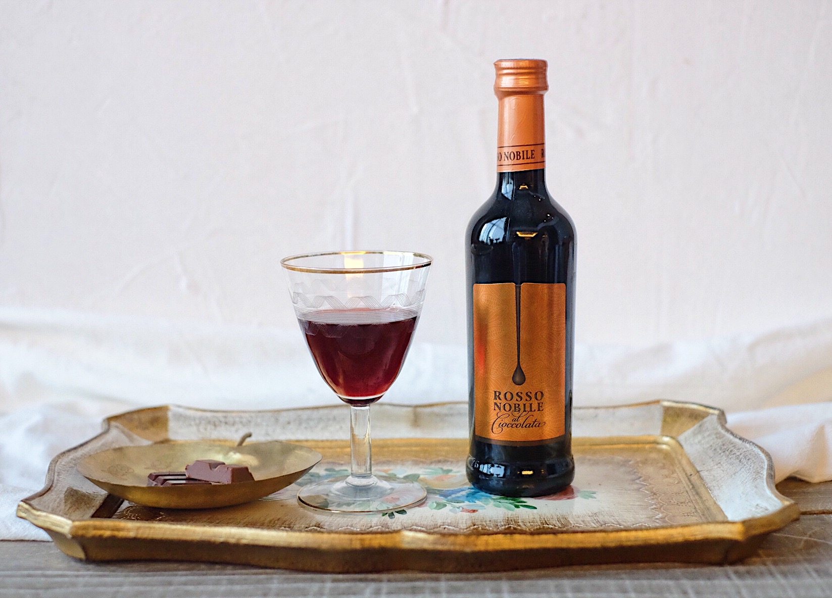 女生晚安酒德国rosso柔丝伯爵巧克力红酒葡萄酒小瓶醉酒诗250ml