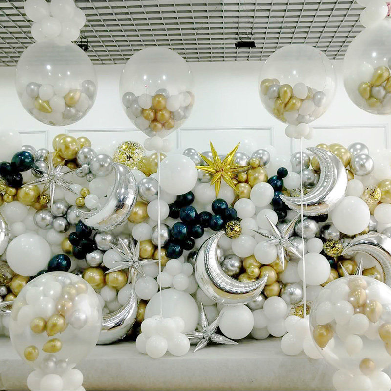 气球地爆天爆球扩球婚礼现场新店开业空爆特效气球