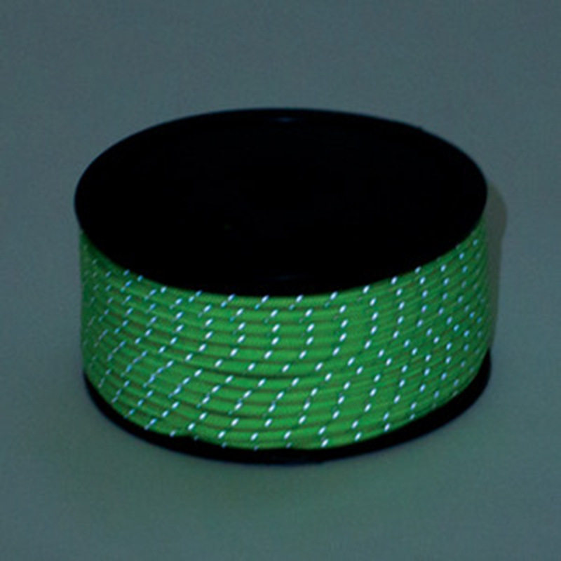 野营帐篷防风绳拉夜光反光高亮发光荧光绳地其他配件