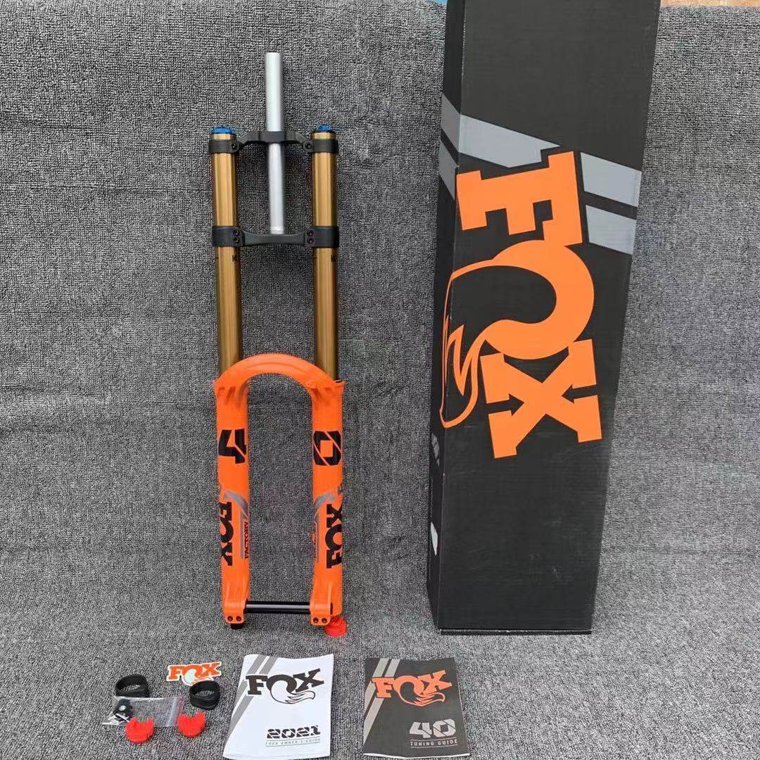 前叉dh21款fox40速降275寸29寸双肩grip2阻尼前叉