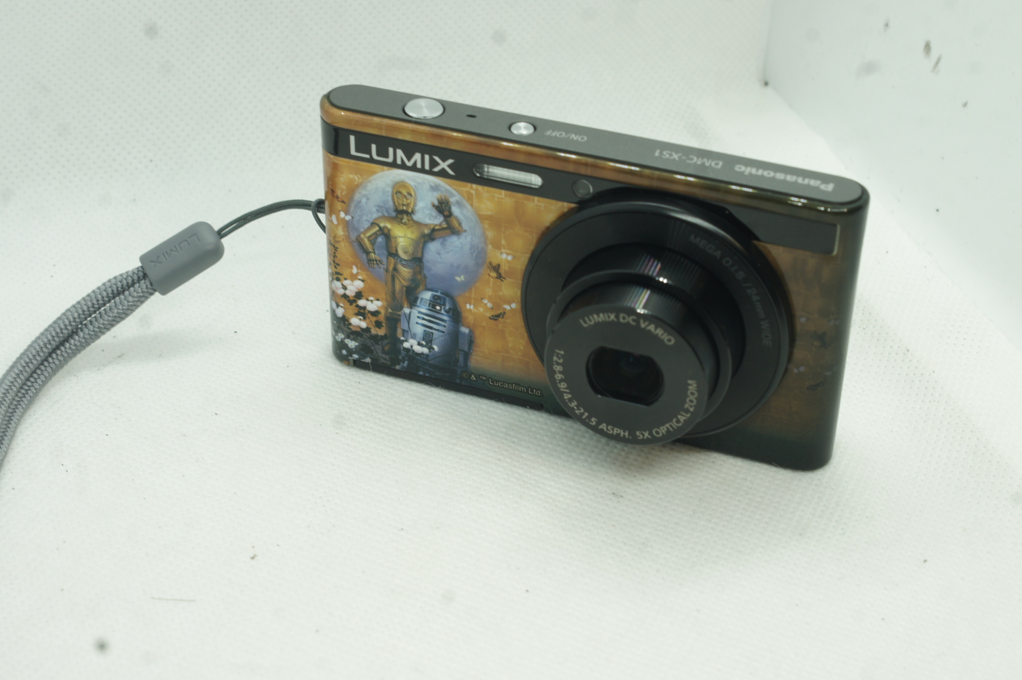 panasonic松下dmcxs1超薄ccd数码相机星球大战限量版箱说全