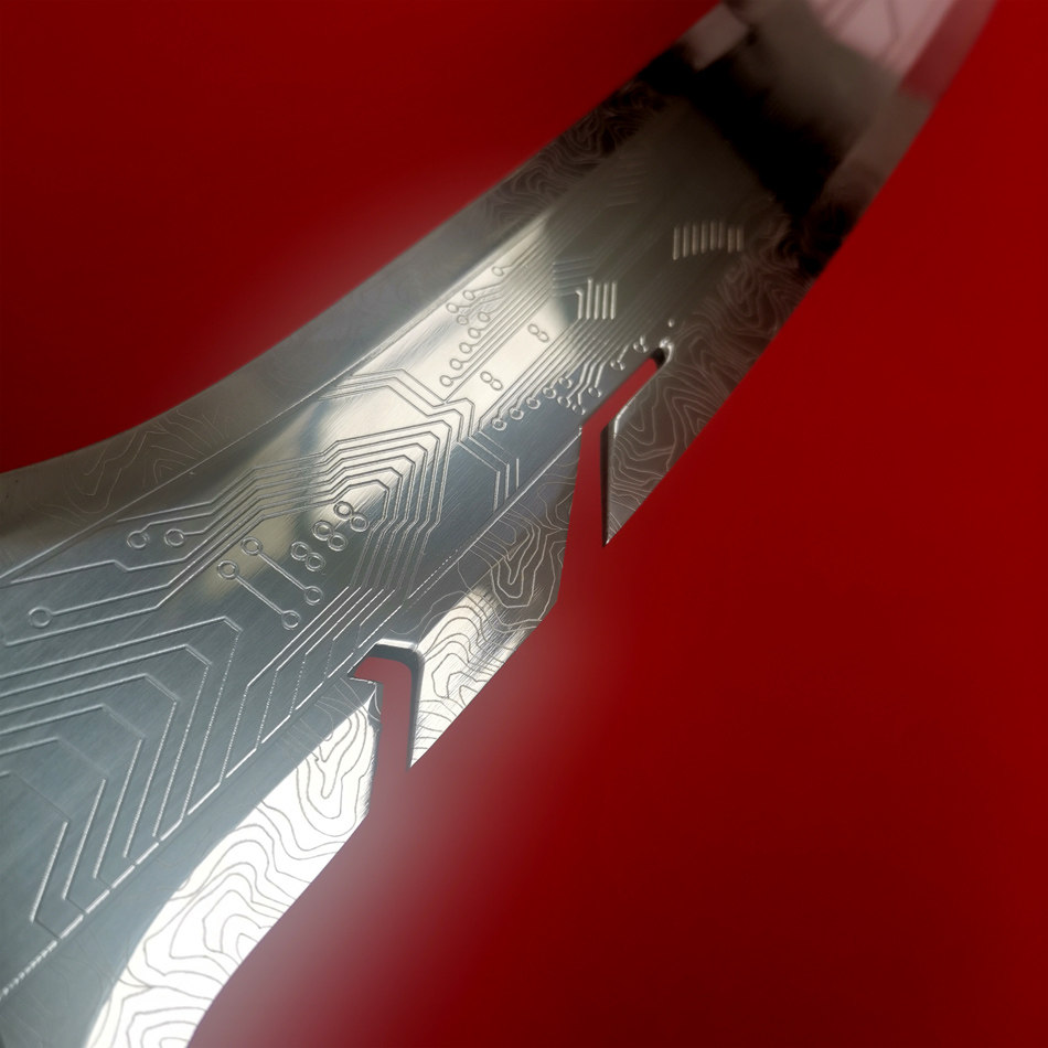 现货不锈钢战斗天使阿丽塔游戏道具周边梦剑金属刀剑