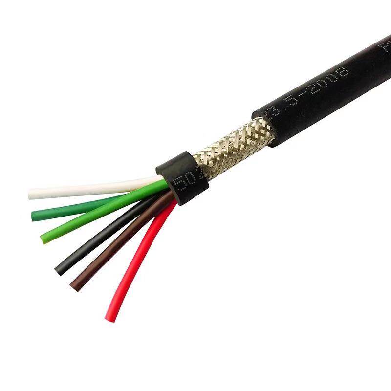 纯铜屏蔽线rvvp2芯3芯4芯x0.2 0.3 0.5 1 1.5 2.5平方国标控制线