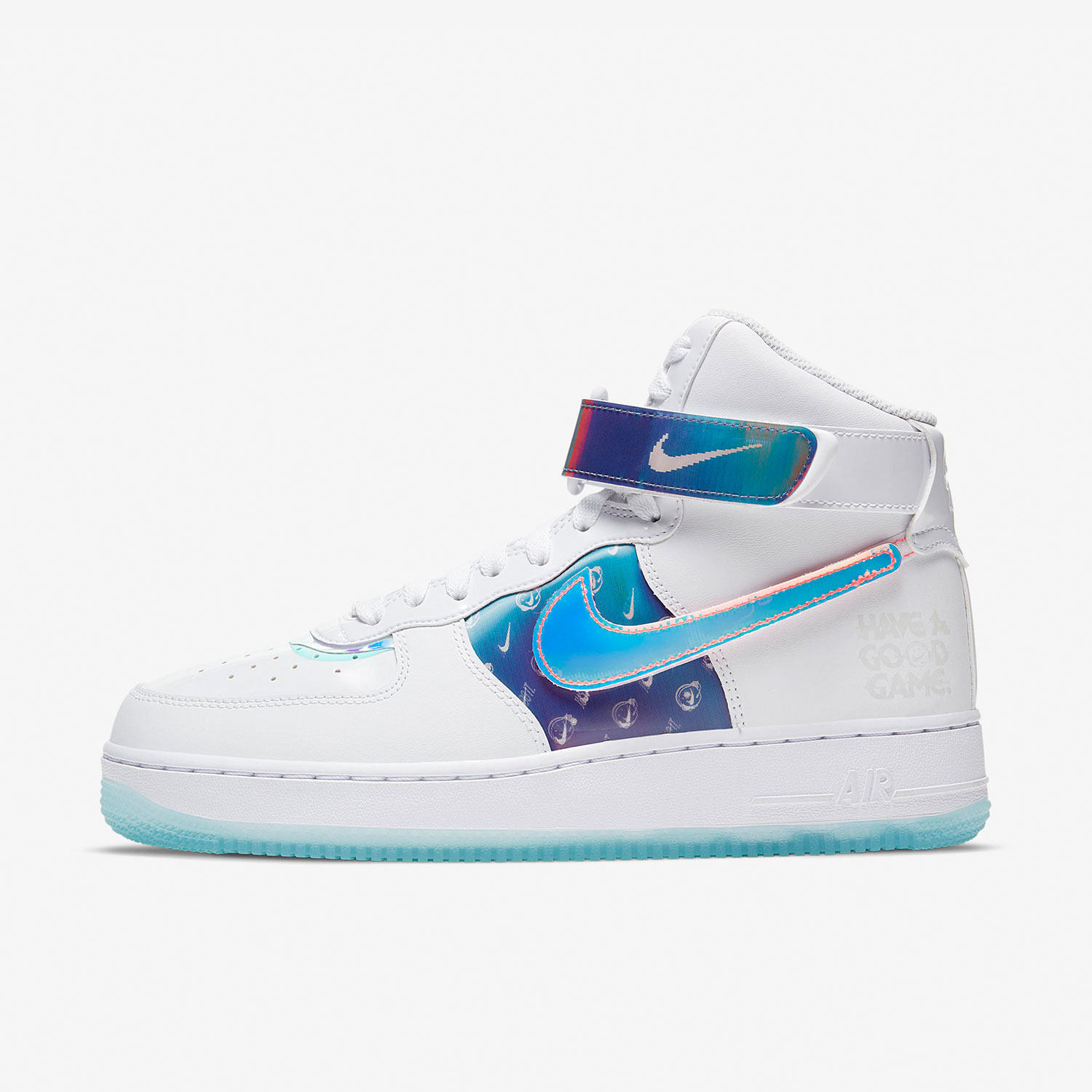 nike耐克正品airforceaf1女子运动高帮板dc2111-191板鞋