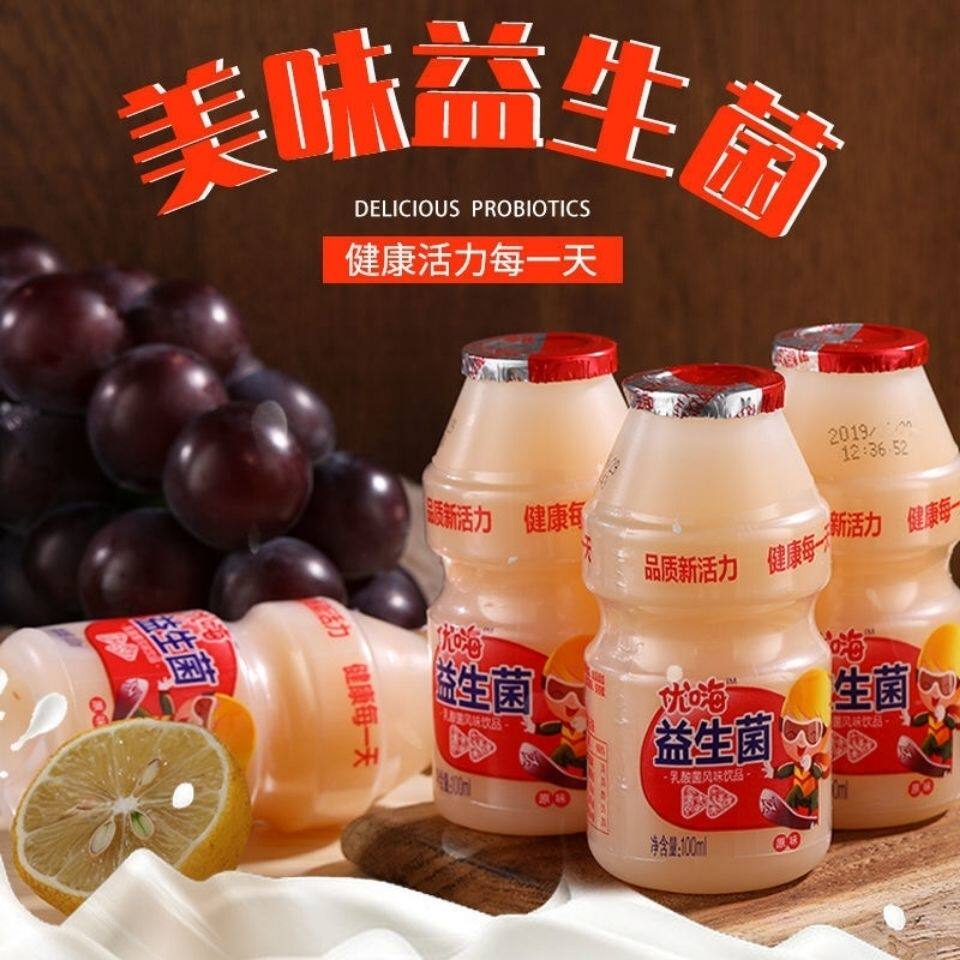 益生菌乳酸菌牛奶酸奶整箱风味饮料儿童学生早餐0脂肪调理肠胃