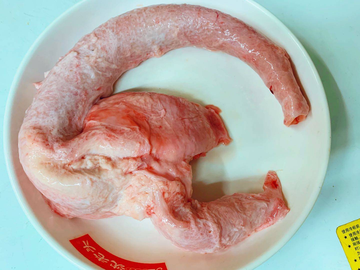 小兵清真新鲜现杀牛心管牛黄喉牛软管新鲜烧烤火锅配菜食材500g