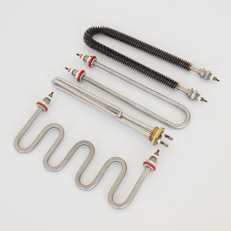 非标定做 u型w型不锈钢加热管 翅片干烧电热管锅炉电热棒散热器