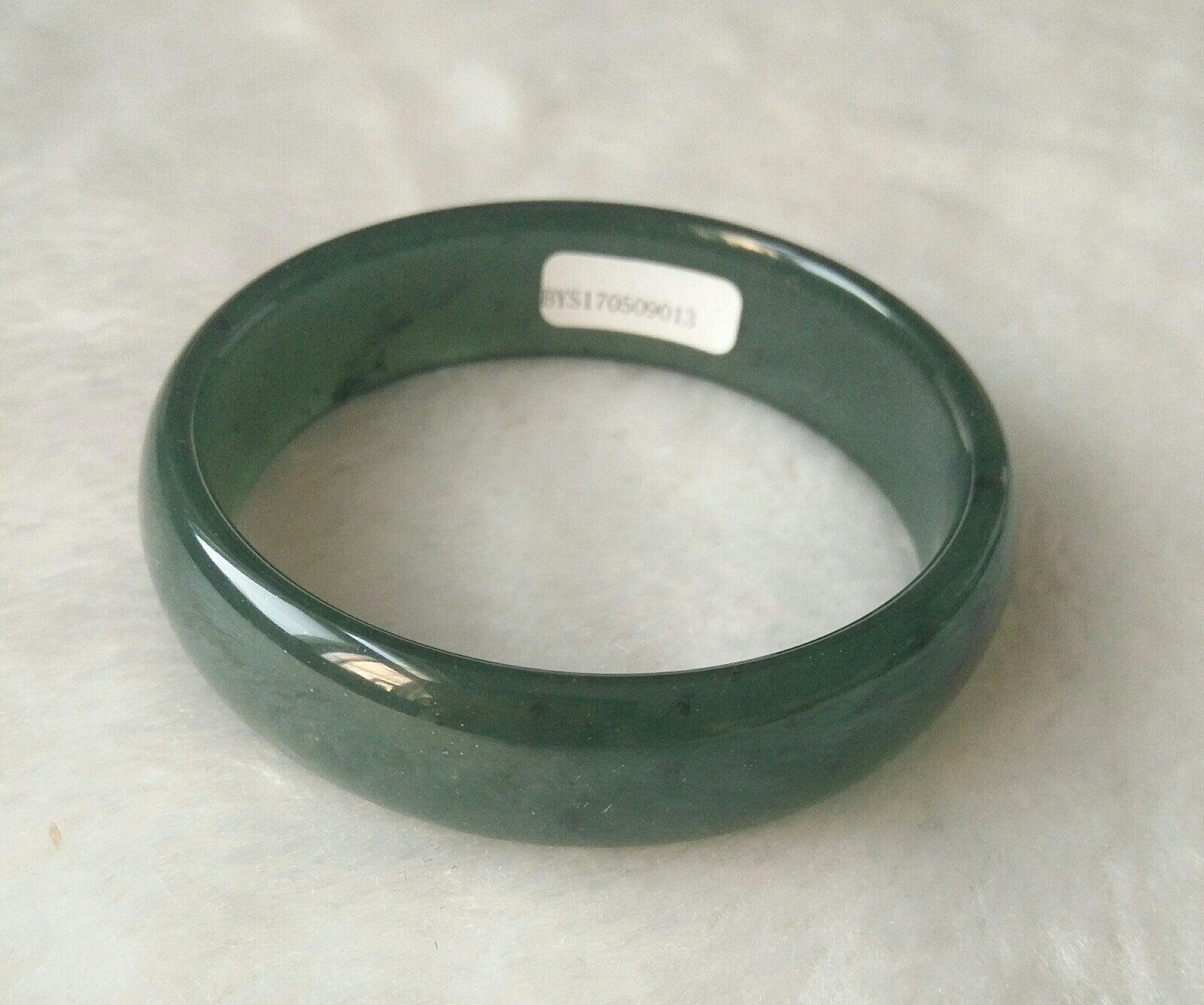 泰山碧玉保真收藏送证私房店主镯子金星玉手手饰