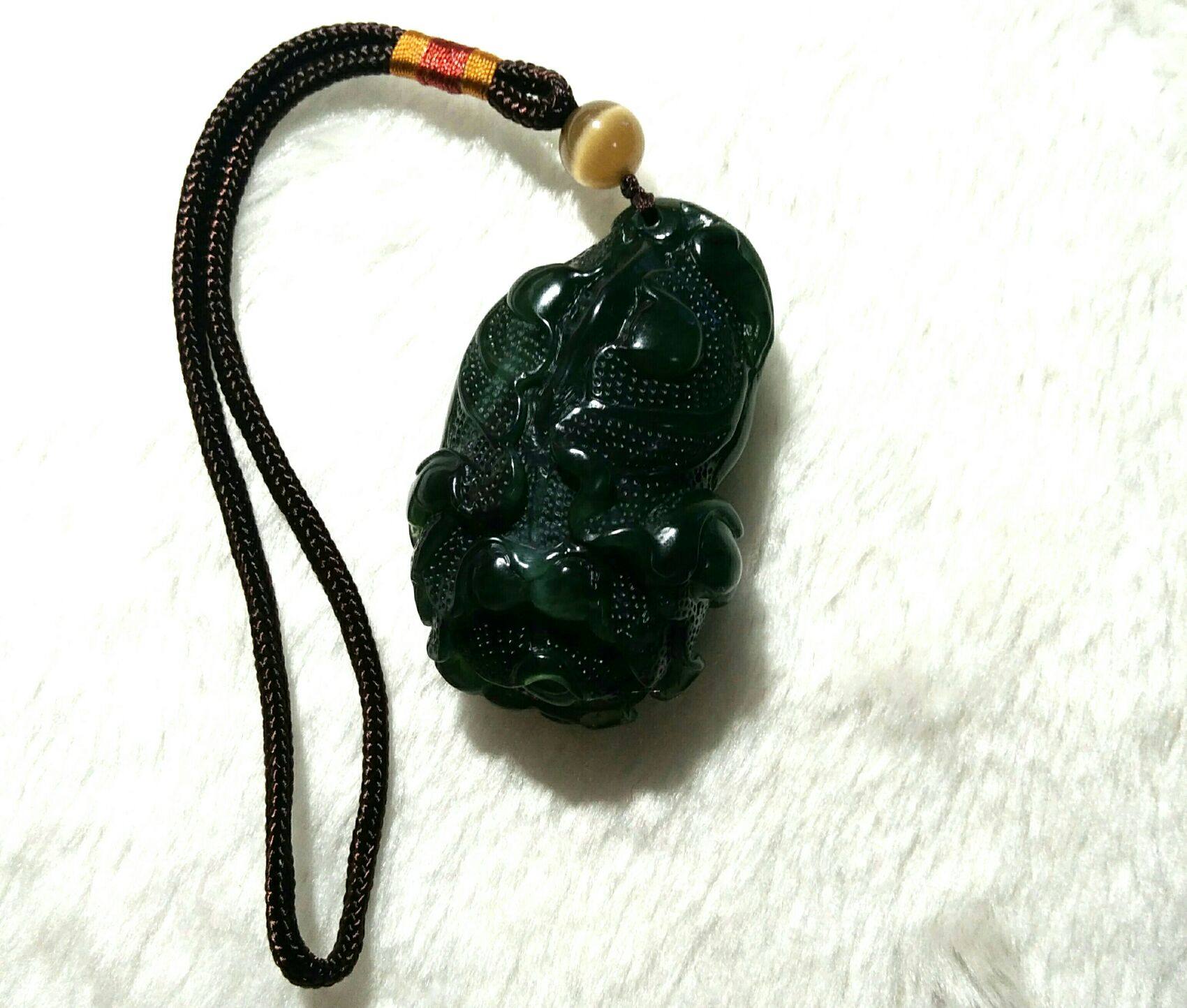 泰山玉手手把特价精品碧玉白菜小玩件老冰料其他