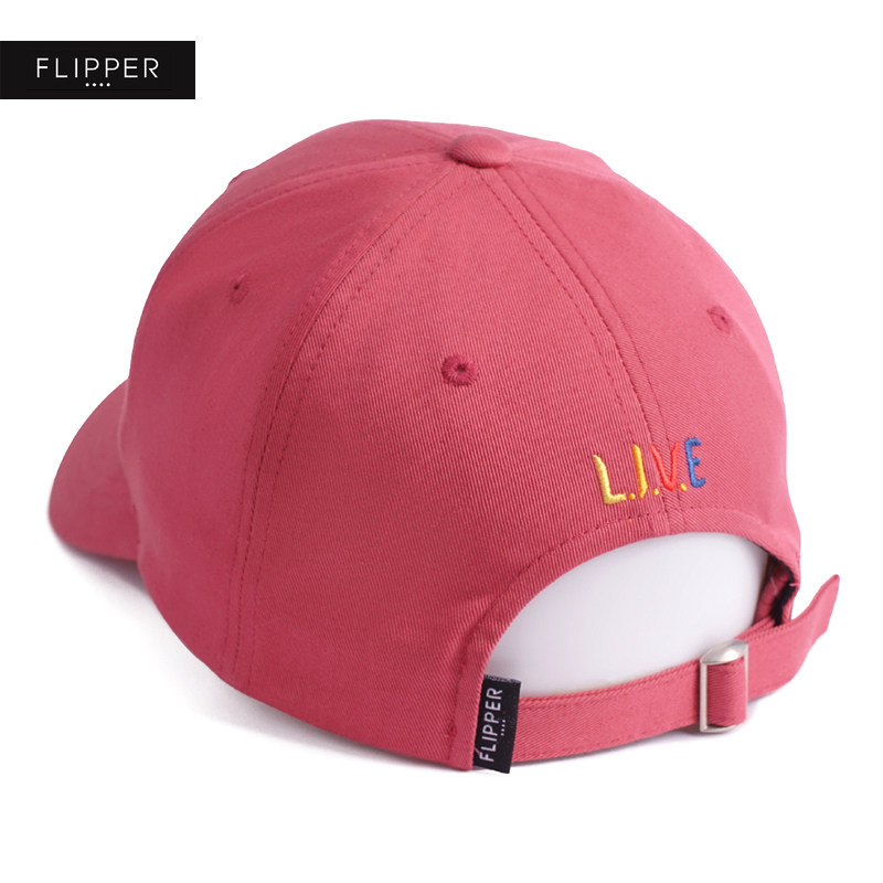 flipperlive系列街头潮流男女情侣鸭舌帽可调调节帽子