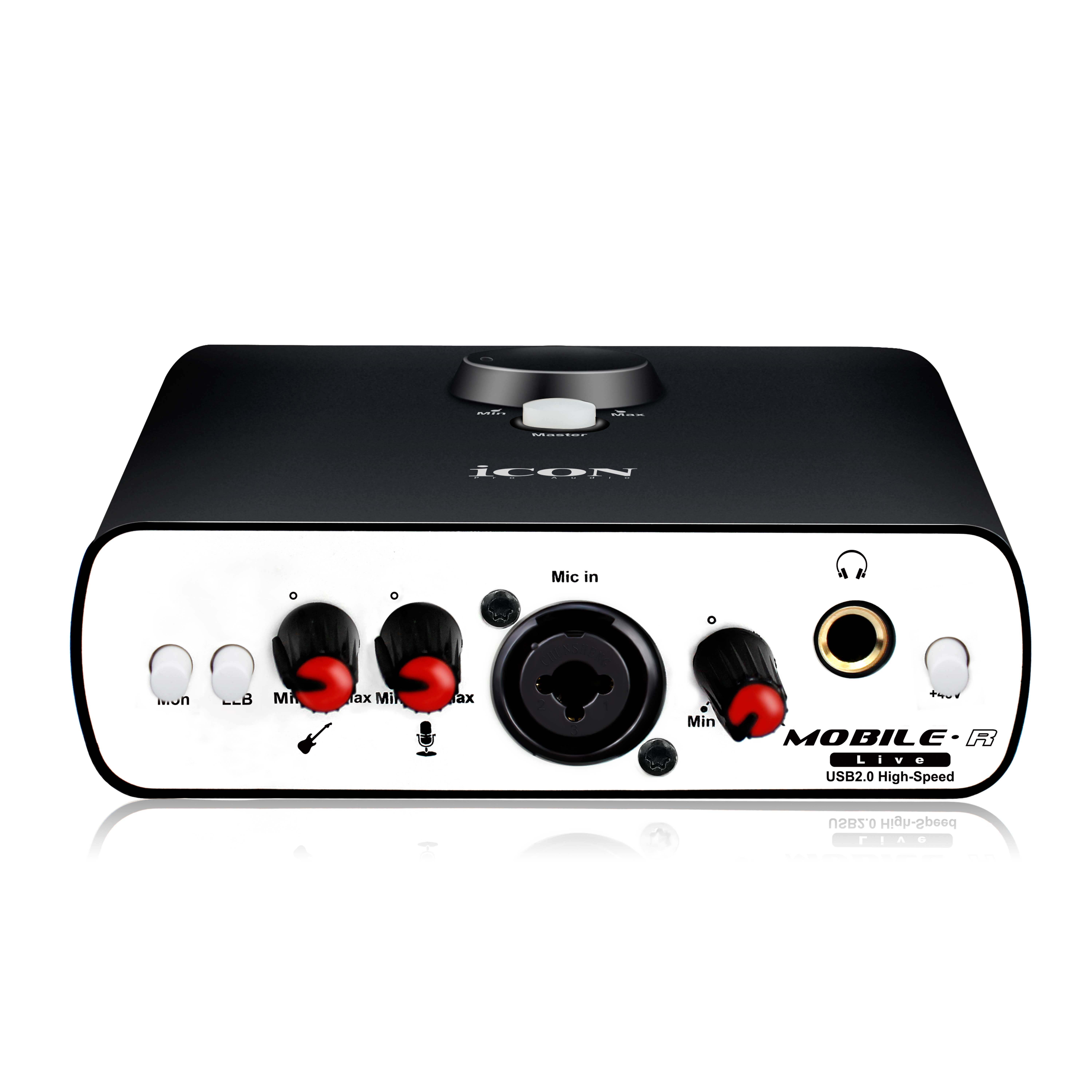 直播艾肯mobilerlive录音电脑手机声卡无需转换器声卡接口