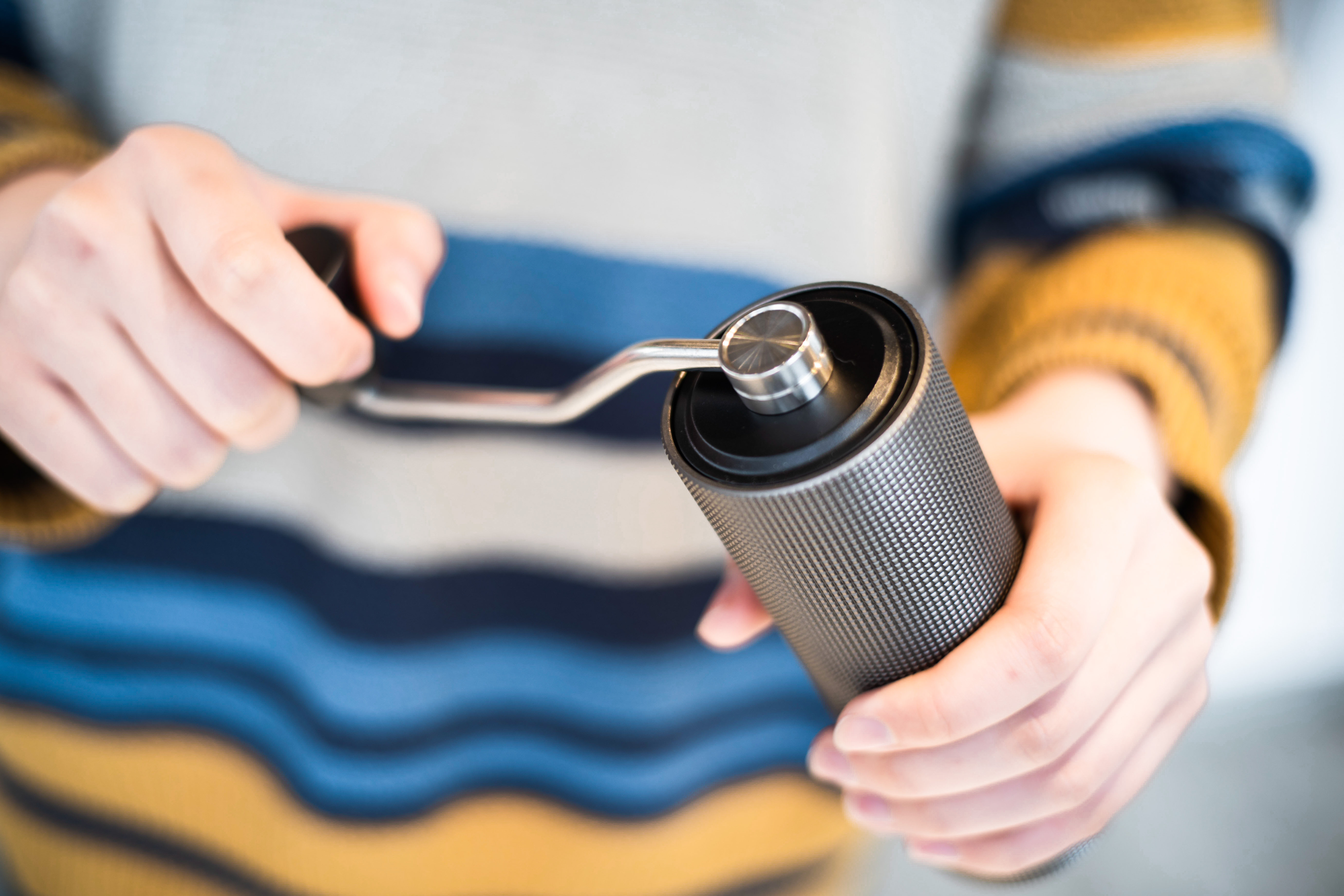 泰摩栗子c2手摇咖啡磨豆机器具意式手动研磨磨豆机